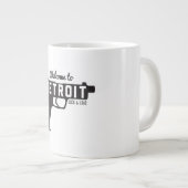 Welkom bij Detroit Lock & Load Grote Koffiekop (Voorkant rechts)