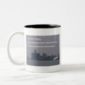Welkom bij Detroit Tweekleurige Koffiemok (Links)