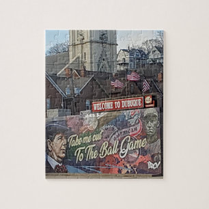 Welkom bij Dubuque, Iowa Keepsake Souvenir Legpuzzel