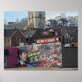 Welkom bij Dubuque, Iowa Keepsake Souvenir Poster