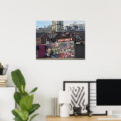 Welkom bij Dubuque, Iowa Keepsake Souvenir Poster (Thuiskantoor)