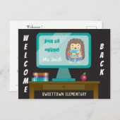 Welkom bij E-learning Briefkaart (Voorkant / Achterkant)