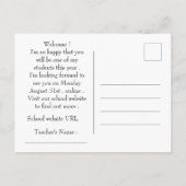 Welkom bij E-learning Briefkaart (Achterkant)