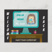 Welkom bij E-learning Briefkaart (Voorkant)