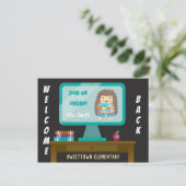 Welkom bij E-learning Briefkaart (Staand voorkant)