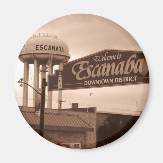 Welkom bij Escanaba Magnet (Voorkant)