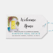 Welkom bij Estate Agent Cadeaulabel (Voorkant (Horizontaal))