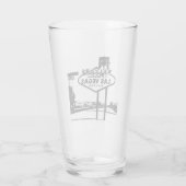 Welkom bij Fabulous Las Vegas glass Glas (Achterkant)