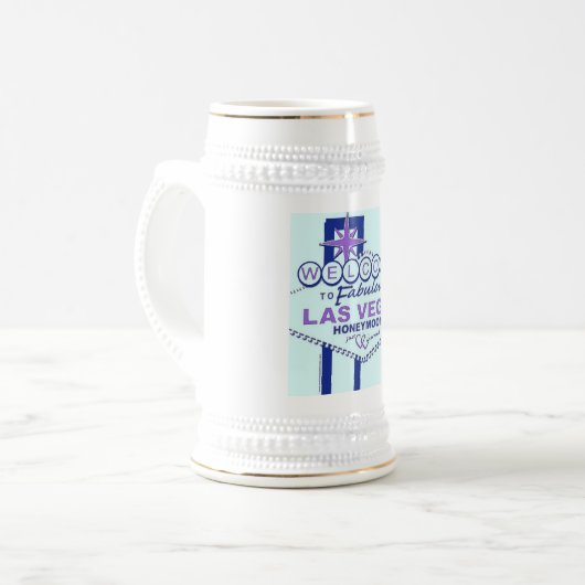 Welkom bij Fabulous Las Vegas Honeymoon Bierpul (Voorkant links)