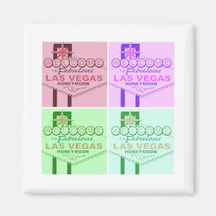 Welkom bij Fabulous Las Vegas Honeymoon Magneet