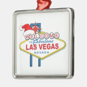 Welkom bij Fabulous Las Vegas Kerstmis Metalen Ornament (Links)