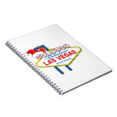 Welkom bij Fabulous Las Vegas Kerstmis Notitieboek (Rechterzijde)