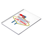 Welkom bij Fabulous Las Vegas Kerstmis Notitieboek (Linkerzijde)