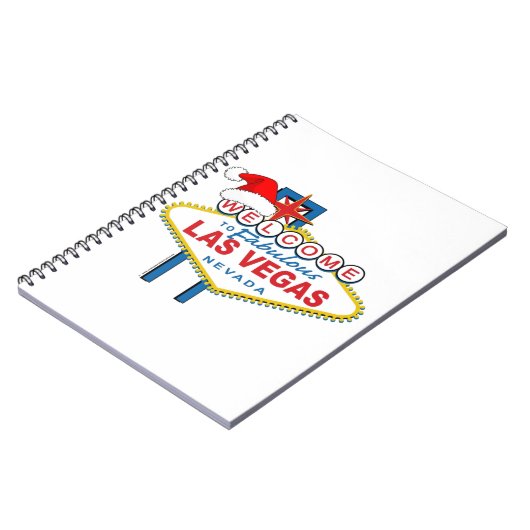 Welkom bij Fabulous Las Vegas Kerstmis Notitieboek (Linkerzijde)