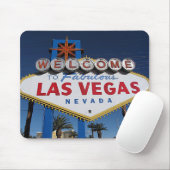 Welkom bij Fabulous Las Vegas Mousepad Muismat (Met muis)