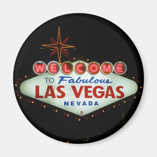 Welkom bij Fabulous Las Vegas - Nevada Magneet (Voorkant)
