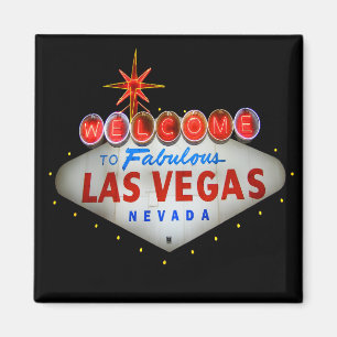 Welkom bij Fabulous Las Vegas Nevada Magnet
