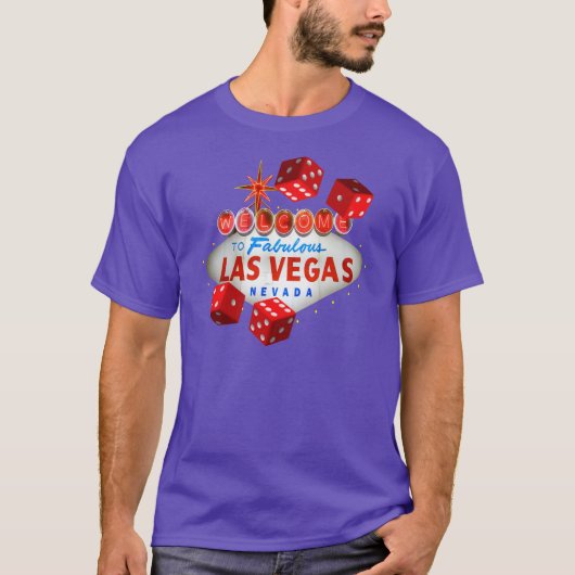Welkom bij Fabulous Las Vegas Nevada T-shirt (Voorkant)