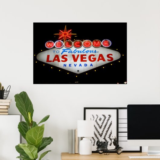 Welkom bij Fabulous Las Vegas Poster (Thuiskantoor)