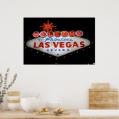 Welkom bij Fabulous Las Vegas Poster (Keuken)