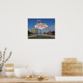 Welkom bij Fabulous Las Vegas Poster Print (Keuken)