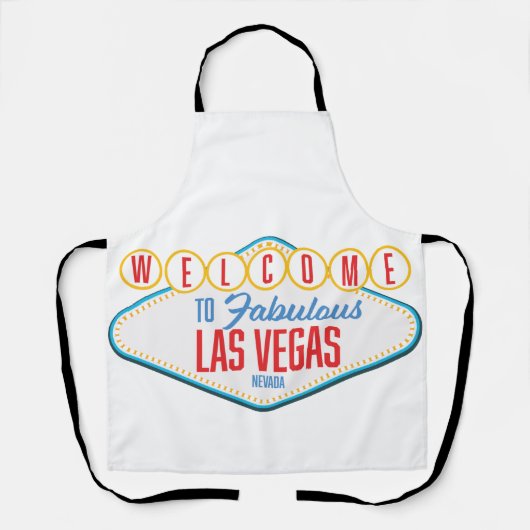 Welkom bij Fabulous las vegas Schort (Voorkant)
