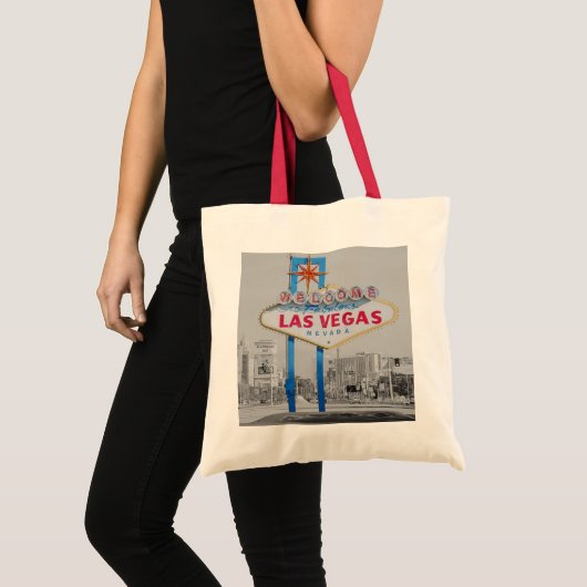 Welkom bij Fabulous Las Vegas Sign Bag Tote Bag (Voorkant (product))