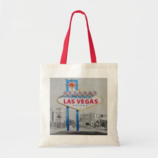 Welkom bij Fabulous Las Vegas Sign Bag Tote Bag (Voorkant)