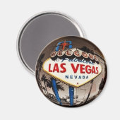 Welkom bij Fabulous Las Vegas Sign Magnet (Voorkant / Achterkant)