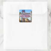 Welkom bij Fabulous Las Vegas Square Stickers (Tas)