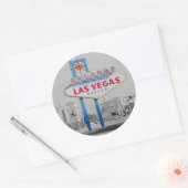 Welkom bij Fabulous Las Vegas Sticker (Envelop)