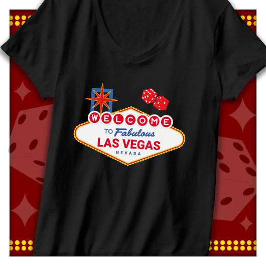 Welkom bij Fabulous Las Vegas Trip Las Vegas Sign T-shirt