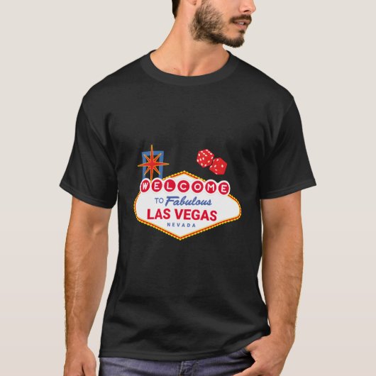 Welkom bij Fabulous Las Vegas Trip Las Vegas T-shirt (Voorkant)