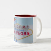 Welkom bij Fabulous Las Vegas Two Tone Mok (Voorkant rechts)