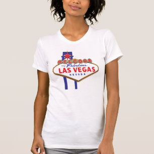 Welkom bij Fabulous Las Vegas Vector Graphic T-shi T-shirt