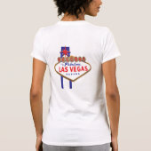 Welkom bij Fabulous Las Vegas Vector Graphic T-shi T-shirt (Achterkant)