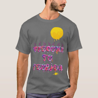 Welkom bij Florida, de zon gebakken staat T-shirt