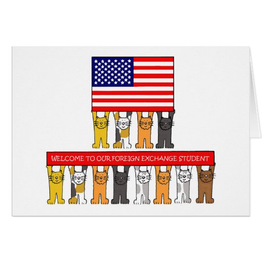 Welkom bij Foreign Exchange Student in de Verenigd (Voorkant Horizontaal)