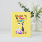 Welkom bij Four Legged Party (Staand voorkant)
