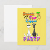 Welkom bij Four Legged Party (Voorkant / Achterkant)