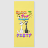 Welkom bij Four Legged Party (Voorkant)