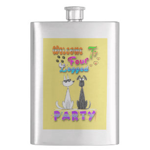 Welkom bij Four Legged Party Flacon