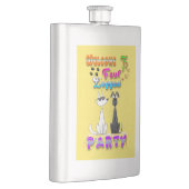 Welkom bij Four Legged Party Flacon (Rechts)