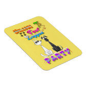 Welkom bij Four Legged Party Magneet (Rechterzijde)