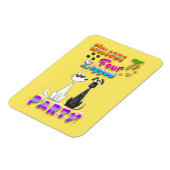Welkom bij Four Legged Party Magneet (Linkerzijde)