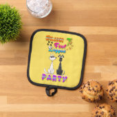 Welkom bij Four Legged Party Pannenlap (Top down)