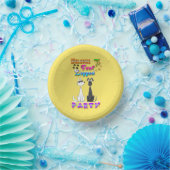 Welkom bij Four Legged Party Papieren Kommen (Feest)