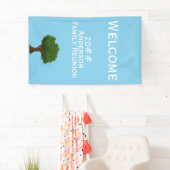 Welkom bij gezinshereniging spandoek (Insitu)