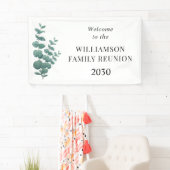 Welkom bij gezinshereniging spandoek (Insitu)