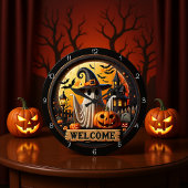 Welkom bij Ghost Halloween Night Grote Klok